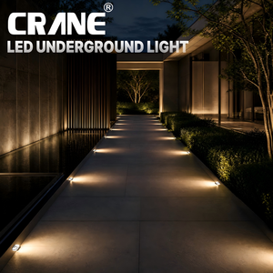 Lumière LED anti-éblouissement encastrée pour <span class=keywords><strong>extérieur</strong></span>, éclairage paysager, étanche IP67, lampe de puits en métal brossé pour allée, jardin, cour - Product Image 1