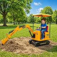 Equipo de Juegos Infantiles Popular, Parque Infantil al Aire Libre, Excavadora de Diversión Grande WZD-3