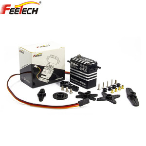 Servomoteur numérique sans balais tout métal à couple élevé 40 kg, codage magnétique, engrenage en acier 360°, haute précision pour avion et voiture RC - Product Image 4