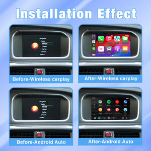 Carplay sans fil Apple pour <span class=keywords><strong>Volvo</strong></span> S80 XC70 V70 2015-2018 Écran 7 "Android Auto Plug Play MMI Carplay Box Mirror Link Navigation - Product Image 5