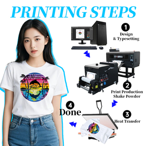A3 DTF Máy In Với Bột Khuấy Máy Uy Tín DTF Máy In Với Shaker Và Máy Sấy Máy - Product Image 3