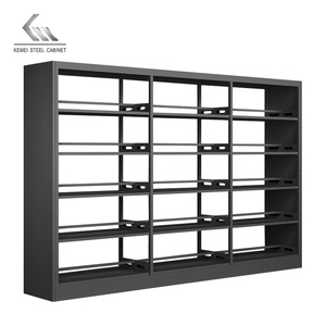 Estanterías de biblioteca escolar Nuevo estante de libros de acero Estantería simple Estantería Biblioteca - Product Image 1