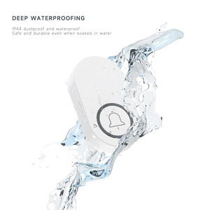 <span class=keywords><strong>Timbre</strong></span> de <span class=keywords><strong>timbre</strong></span> digital inalámbrico con botón autoalimentado resistente al agua, nueva fuente de alimentación de enchufe para uso en el hogar, Hotel, apartamento - Product Image 3