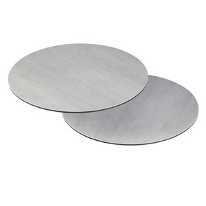 <span class=keywords><strong>Table</strong></span> <span class=keywords><strong>basse</strong></span> extensible moderne en <span class=keywords><strong>céramique</strong></span> et verre avec dessus rotatif et support chromé pour le salon - Product Image 2