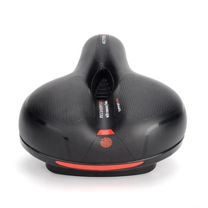 Yên xe đạp ZOYOSPORTS êm ái, chấ<span class=keywords><strong>t</strong></span> liệu da PU, đệm xe đạp mềm mại với hai quả bóng cao su giảm xóc - Product Image 6