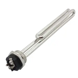 220V Điện ngâm nóng 1 "NPT mặt bích thép không gỉ 304 yếu tố làm nóng nước