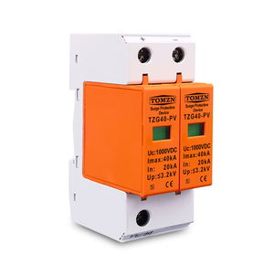 SPD DC 1000V 20KA~40KA House <b>Surge</b> <b>Protector</b> Protective Low-voltage Arrester Device - Product Image 2