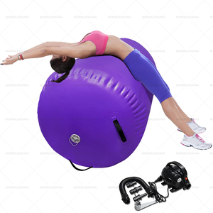 Roller <b>Inflatable</b> Tumbling Mat With Pump Tumble Track Gymnastic Equipment Exercise Mats Air Track Roller <b>Inflatable</b> Tumbling Mat - Product Image 4