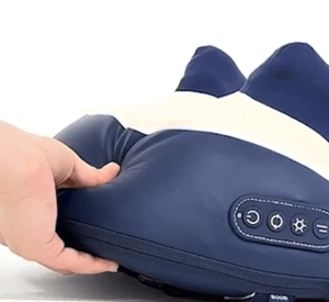 Masajeador de hombros y cuello eléctrico inalámbrico 6D con máquina sin escobillas, vibrador amasado de calefacción para manos, piernas, cojín de masaje corporal - Product Image 4