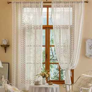 Stile europeo bianco <span class=keywords><strong>fantasia</strong></span> finestra trasparente Voile tenda di pizzo per <span class=keywords><strong>camera</strong></span> <span class=keywords><strong>da</strong></span> <span class=keywords><strong>letto</strong></span> moderna ricami in pizzo - Product Image 1