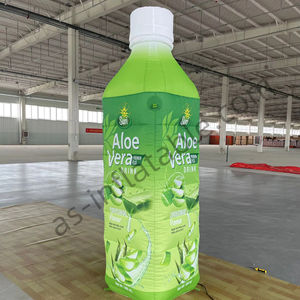 Botella de bebida de <span class=keywords><strong>aloe</strong></span> vera inflable <span class=keywords><strong>gigante</strong></span> de Venta caliente modelo de publicidad personalizable para promoción de marca y decoración de eventos - Product Image 1