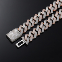 Nouveau produit : Bijoux de mode personnalisables, style hip-hop, chaîne cubaine pour hommes et femmes, collier en cuivre