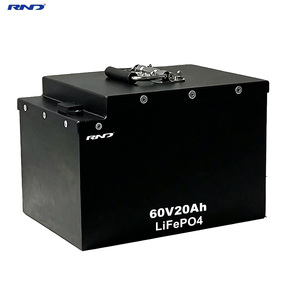 Paquete de Baterías LiFePO4 RND de 64V 20Ah con BMS Inteligente para Bicicleta Eléctrica, Sistema de Bicicleta Eléctrica de Alta Potencia - Product Image 1