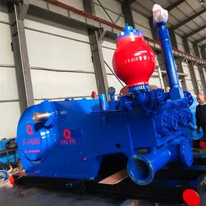 Shandong 3NB350-1600A yüksek kaliteli tripleks pistonlu tripleks tek etkili çamur pompası petrol sahası sondajı için Workover Rig