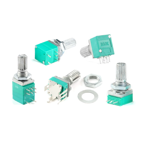 RK097G Dual B1K/5K/10K/20K/50K/100/500K 1% Tolerance Amplifier/Sealed Potentiometer 6-pin Electronic Accessories & Supplies
