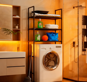 Scaffale di stoccaggio americano In-stock della lavatrice, gabinetto e mobiletto del bagno, scaffale di stoccaggio, scaffale di stoccaggio multifunzionale - Product Image 6