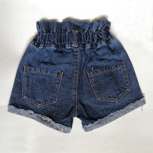 Shorts en jean taille haute pour enfants, shorts pour bébés filles pour l'été M2019 - Product Image 4