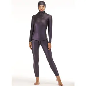 定制氯丁橡胶潜水服连帽衫全身覆盖一件女式潜水服