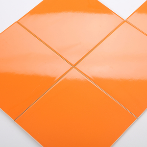 <span class=keywords><strong>Carrelage</strong></span> mural brillant de métro de l'école moderne, Design graphique de mur intérieur rouge <span class=keywords><strong>10x10</strong></span> 20x20cm carreaux émaillés - Product Image 5