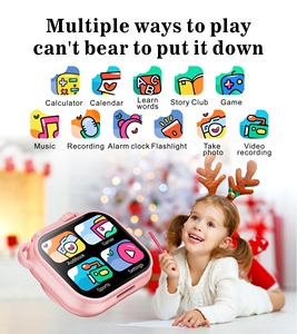 Cámara Digital Instantánea HD de 30W para Niños con Juegos Integrados, Foto Instantánea, Color Rosa, Compatible con Fiestas Infantiles, Hecha en China - Product Image 3