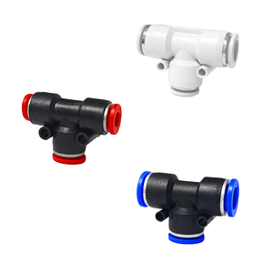 Accesorios de Plástico PE para Sistemas de Aire Comprimido, Conectores Neumáticos de Plástico, Conectores de Empuje Rápido para Mangueras de Aire - Product Image 1