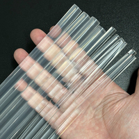 Bâtons de colle thermofusible transparente en EVA, directement de l'usine, pour l'artisanat et les produits d'étanchéité