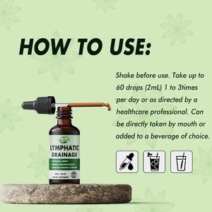 Gotas Líquidas de Apoyo al Drenaje Linfático de Marca Privada OEM, Suplemento Vegano Natural para el Apoyo del Sistema Inmunológico y Linfático, Detox - Product Image 4