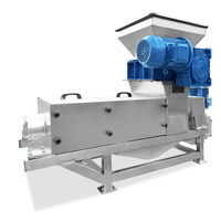 Garba Afvalresidu Extrusie Dehydratie Fruit Juicer Dubbele Schroefpers Doorslaande Sapextractie Onschadelijke Behandeling