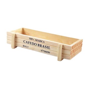 Small wooden <b>succulent</b> planter box for indoor greenery, flowers, and gardening; vintage wooden <b>succulent</b> flower <b>pot</b>, - Product Image 5