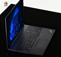 Len Ovo ThinkPad E16 16GB tampilan IPS SSD memori 120Hz grafis khusus ganda Laptop rumah Windows 11