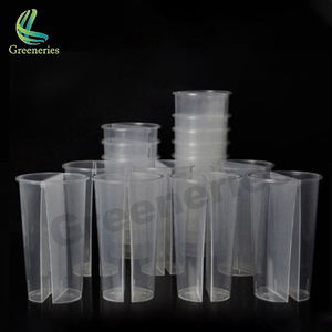 Coppia <span class=keywords><strong>di</strong></span> plastica PP usa e getta doppio separatore tazza che condivide la tazza <span class=keywords><strong>di</strong></span> bere <span class=keywords><strong>di</strong></span> due bevande diverse - Product Image 5
