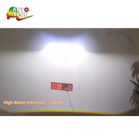 Projecteur LED tricolore 2,0 pouces, projecteur universel 12V, 3 projecteurs LED, phare LED 70W, lentille de projecteur LED