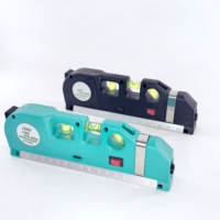 DEWEN Niveau laser industriel 4-en-1 Ligne de nivellement en croix laser Niveleur magnétique à lumière LED avec fond magnétique