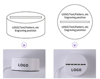 Support de lampe à LED en acrylique illusion 3D personnalisé avec base en ABS Source d'alimentation USB minimaliste et télécommande pour chambre à coucher