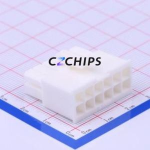 770581-1 Housing (Wire-to-Board / Wire-to-Wire) P=4.14mm Connector 2x6P 4.14mm 4.14mm 2 - Product Image 1