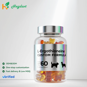 <span class=keywords><strong>L</strong></span> estratto botanico ergotioneine gummie con ingredienti naturali a fungo senza additivi artificiali consistenza gommosa - Product Image 1