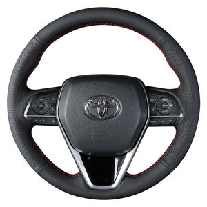 Housse de couture à main de direction de voiture spéciale en cuir noir pour Toyota Camry, pour MG, pour <span class=keywords><strong>Honda</strong></span> <span class=keywords><strong>Civic</strong></span> - Product Image 2
