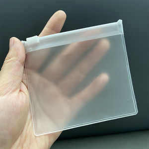 2022 in Stock Wholesale Fashion Frosted Zipper Storage Bags PVC Reusable Antioxidant Jewelry and <b>Jade</b> Frosted Packaging Bags - Product Image 4