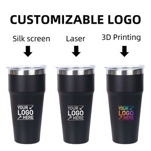 Mug de voyage isotherme à double paroi personnalisé avec logo, 16 oz, tasse thermos à double paroi, gobelet empilable en acier inoxydable de 16 oz avec couvercle - Product Image 6