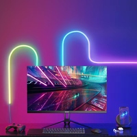 Kit complet contrôlé par application synchronisation de la musique contrôle vocal google home Alexa 5050 5M 10M étanche wifi intelligent RGB LED bande lumineuse