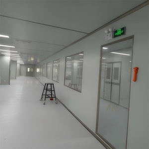 Projet de salle blanche clé en main Hepa Lab Gmp Portable Small Ritall Solutions Panneau sandwich modulaire sans poussière Panneaux muraux - Product Image 2