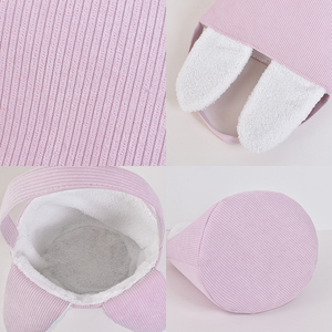 Wholesale Blank <strong>Easter</strong> Bunny Bucket <strong>Easter</strong> Gift Baskets With Bunny Ear Corduroy <strong>Easter</strong> Basket for Kids Gift Blank Embroidery <strong>Bag</strong> - Product Image 5