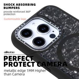 Étuis de téléphone de marque de luxe pour iPhone 16pro 14 15pro Max, coque arrière noire mate pour iPhone 13pro Max, coque de téléphone à chargement sans fil - Product Image 4