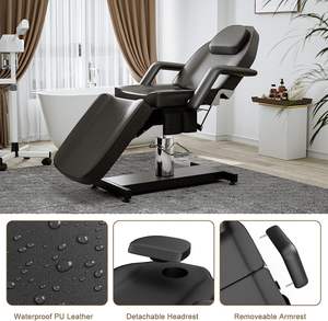 360 Rotate Upgraded <span class=keywords><strong>Hydraulic</strong></span> Spa Wimpern stuhl Kosmetiker <span class=keywords><strong>Tattoo</strong></span> Stuhl Gesichts bett Profession elles <span class=keywords><strong>Massage</strong></span> bett - Product Image 5