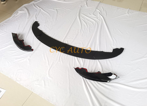 Gloss black MP design Car paraurti anteriore Lip Splitter anteriore per <span class=keywords><strong>BMW</strong></span> <span class=keywords><strong>serie</strong></span> <span class=keywords><strong>4</strong></span> <span class=keywords><strong>F32</strong></span> <span class=keywords><strong>Coupe</strong></span> M Tech M Sport - Product Image 2