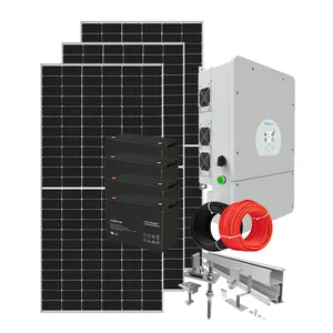 8KW on/off-grid hybrid solar power system price,home solar battery store system