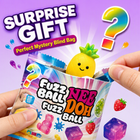 Jouets sensoriels anti-stress pour enfants et adultes, mini fruits et légumes à remontée lente, jouets sensoriels à presser, boîte mystère surprise