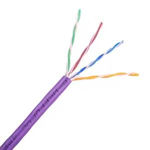 Oem 실내 야외 반제품 케이블 utp, 24Awg Utp Ftp Sftp 고양이 5E Cat5E 벽걸이 상자