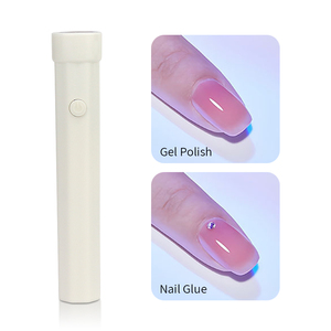 Bin New Arrival Xách Tay Trắng Mini USB UV Đèn <span class=keywords><strong>LED</strong></span> Nail Ánh Sáng Chữa Đèn Cho Móng Tay Nghệ Thuật Ở Nhà Và Vẻ Đẹp Salon - Product Image 3