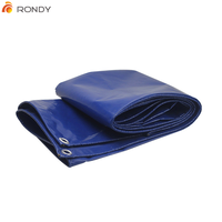 Kain Terpal Vinyl Tahan Air, Bahan Terpal PVC untuk Tenda, Truk, Peneduh, Kain Terpal Berlapis Mengkilap, Matte